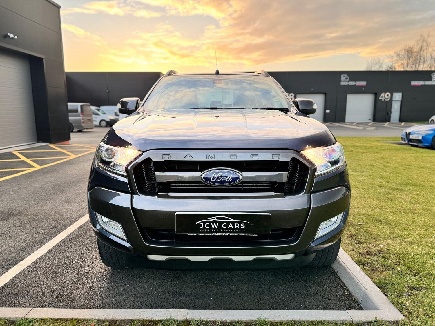 Used FORD RANGER 2018 Grey in Market Drayton, Shropshire JCW Car Sales